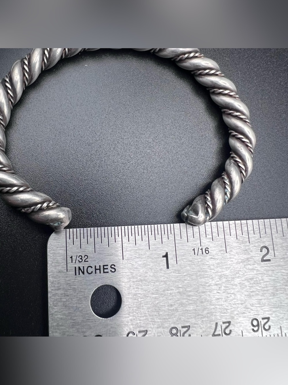 Native American Rope Twist Cuff - Picture 5 of 6